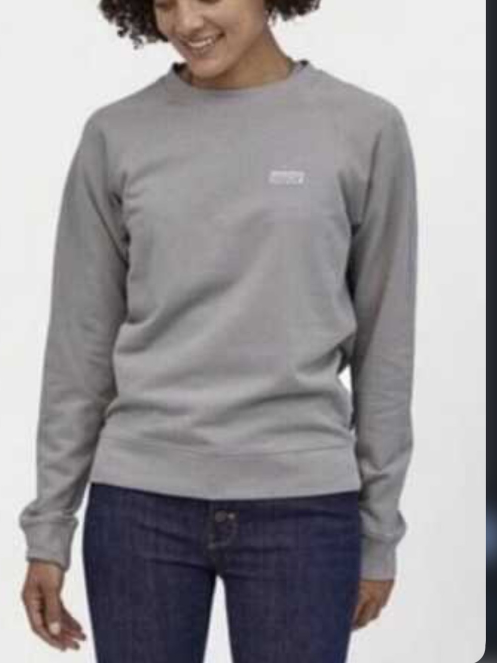 Patagonia Gray Crewneck Sweatshirt size Small